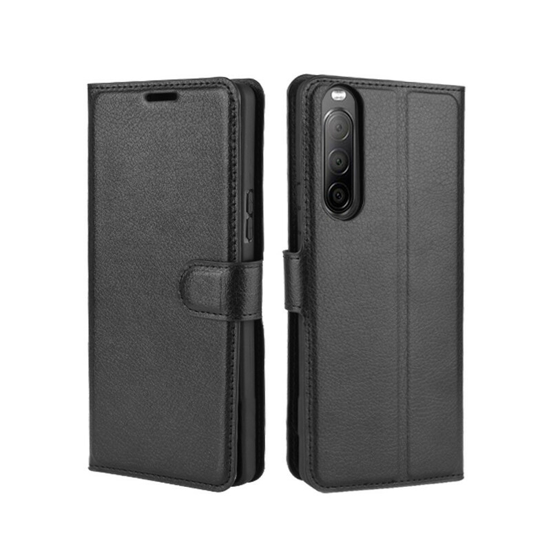 Sony Xperia 10 II Leather Case Lychee