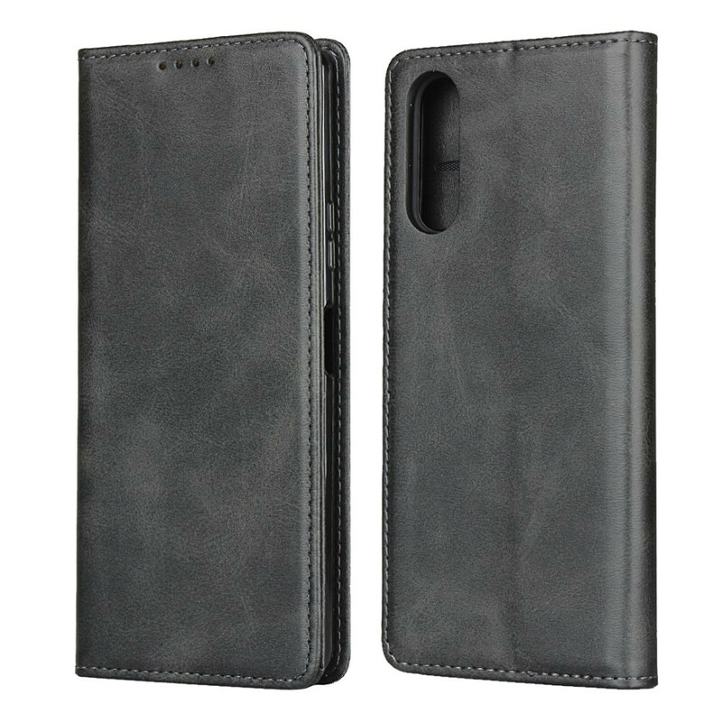 Flip Cover Sony Xperia 10 II Split Leather Elegance