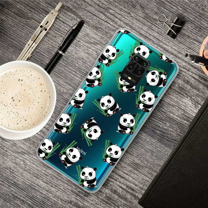 Xiaomi Redmi Note 9S / Redmi Note 9 Pro Case Small Pandas