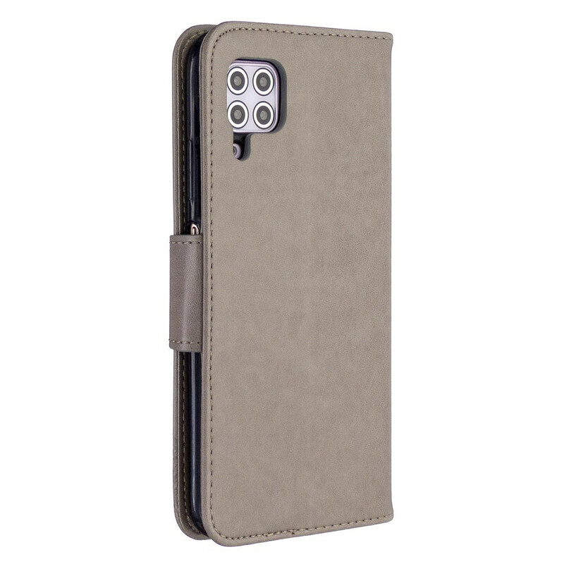 Case Huawei P40 Lite Printed Butterflies with Strap