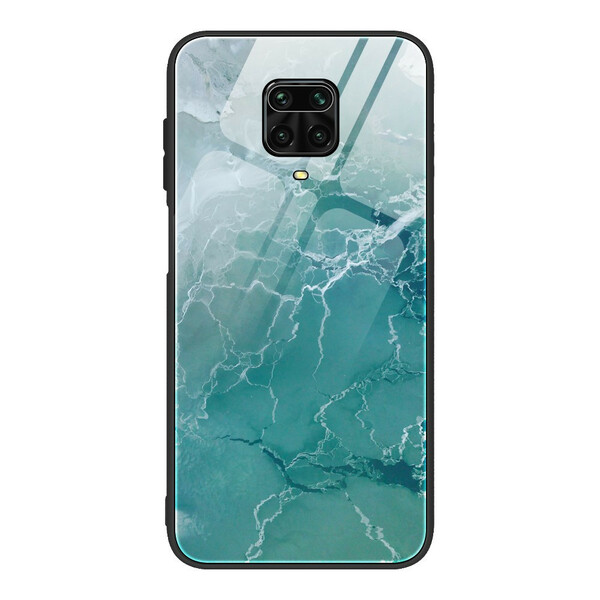 Xiaomi Redmi Note 9S Tempered Glass Case Marble Colors