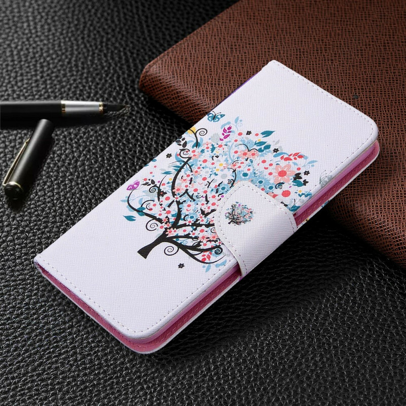 Cover Huawei P40 Lite Flowered Tree