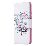 Cover Huawei P40 Lite Flowered Tree