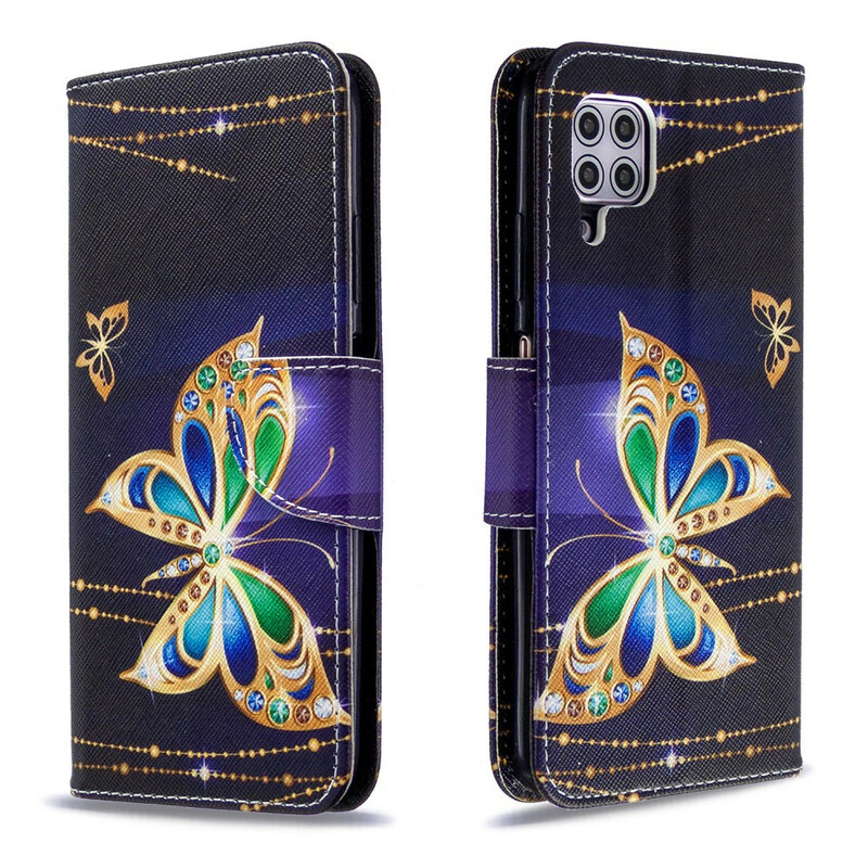 Cover Huawei P40 Lite Papillons Rois