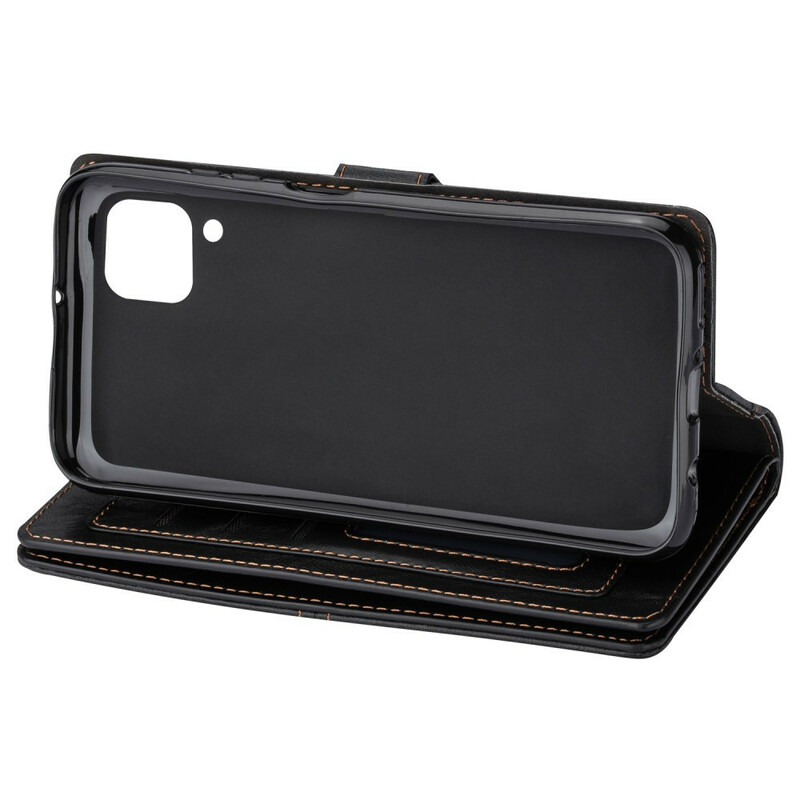 Huawei P40 Lite Case Retro Clasp and Back Slot