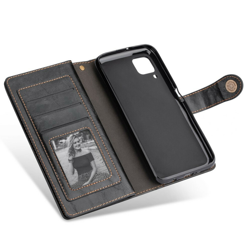 Huawei P40 Lite Case Retro Clasp and Back Slot