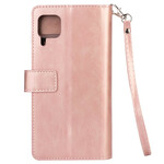 Huawei P40 Lite Case Wallet with Strap