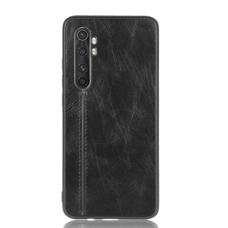 Xiaomi Mi Note 10 Lite Case Leather Effect Seam