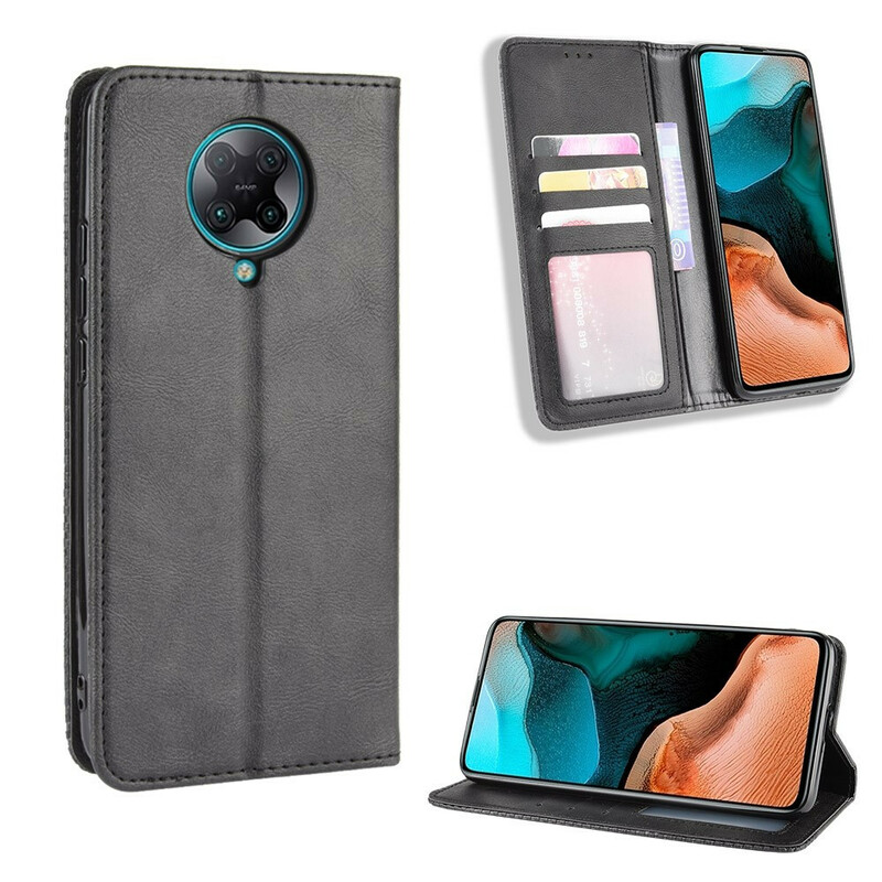 Flip Cover Xiaomi Poco F2 Pro Leather Effect Vintage Styled