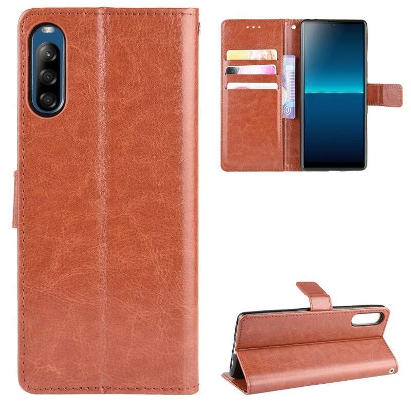 Cover Sony Xperia L4 Simili Cuir Flashy