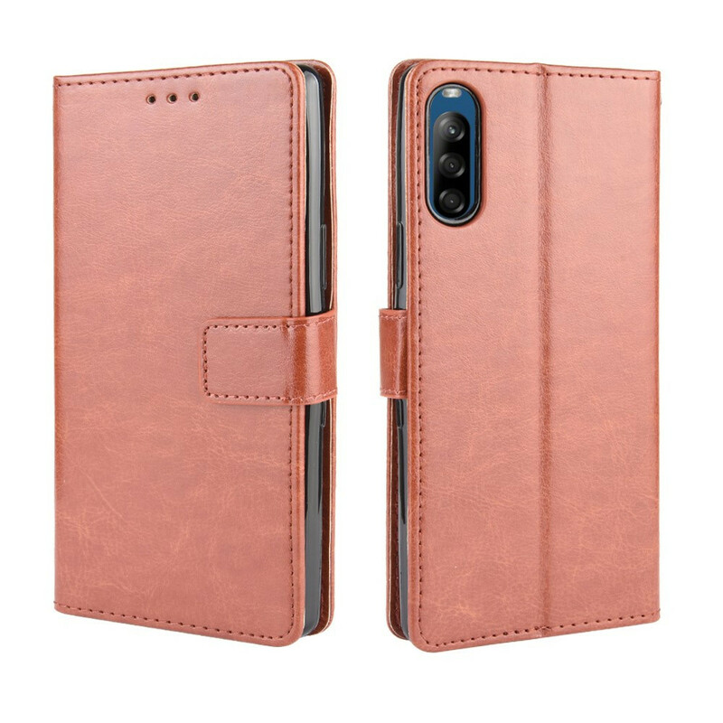 Cover Sony Xperia L4 Simili Cuir Flashy