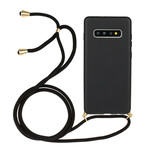 Samsung Galaxy S10 Plus Silicone Case with Colored Cord Samsung Galaxy S10 Plus Silicone Case with Colored Cord