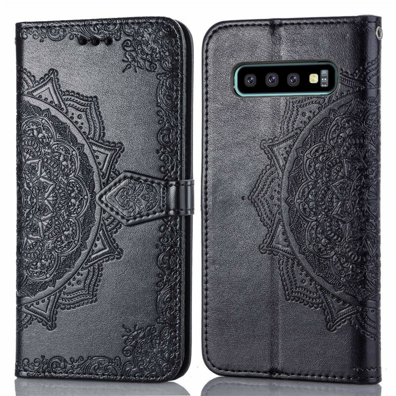 Samsung Galaxy S10 Plus Case Mandala Middle Ages