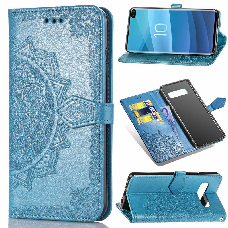 Samsung Galaxy S10 Plus Case Mandala Middle Ages Samsung Galaxy S10 Plus Case Mandala Middle Ages