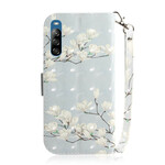 Sony Xperia L4 Flower Branch Case with Strap Sony Xperia L4 Flower Branch Case with Strap