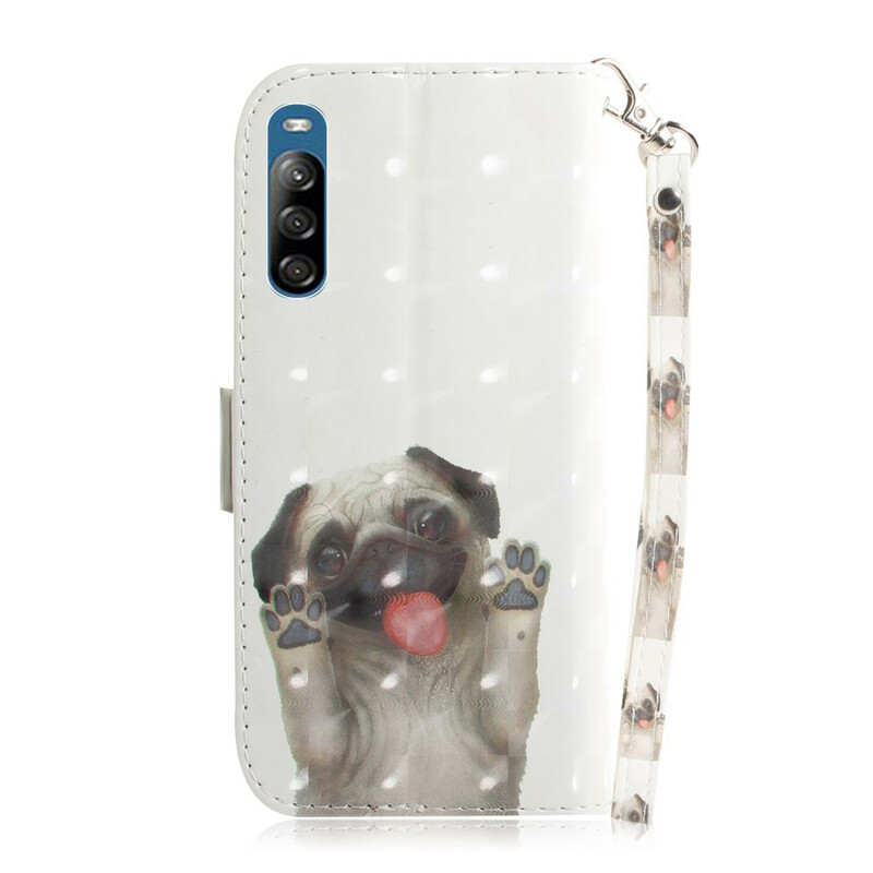 Sony Xperia L4 Love My Dog Strap Case