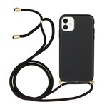 iPhone 11 Silicone Case with Colored Cord