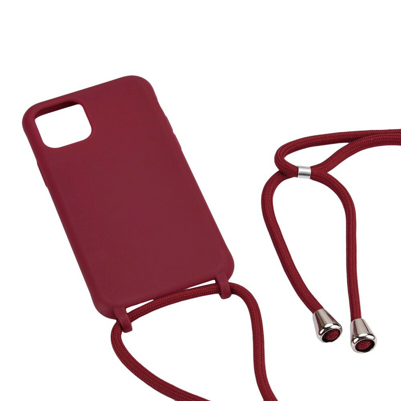iPhone 11 Silicone Case and Cord