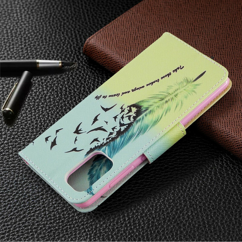 Cover Samsung Galaxy A41 Learn To Fly