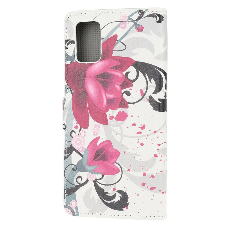 Cover Samsung Galaxy A41 Tropical Flowers