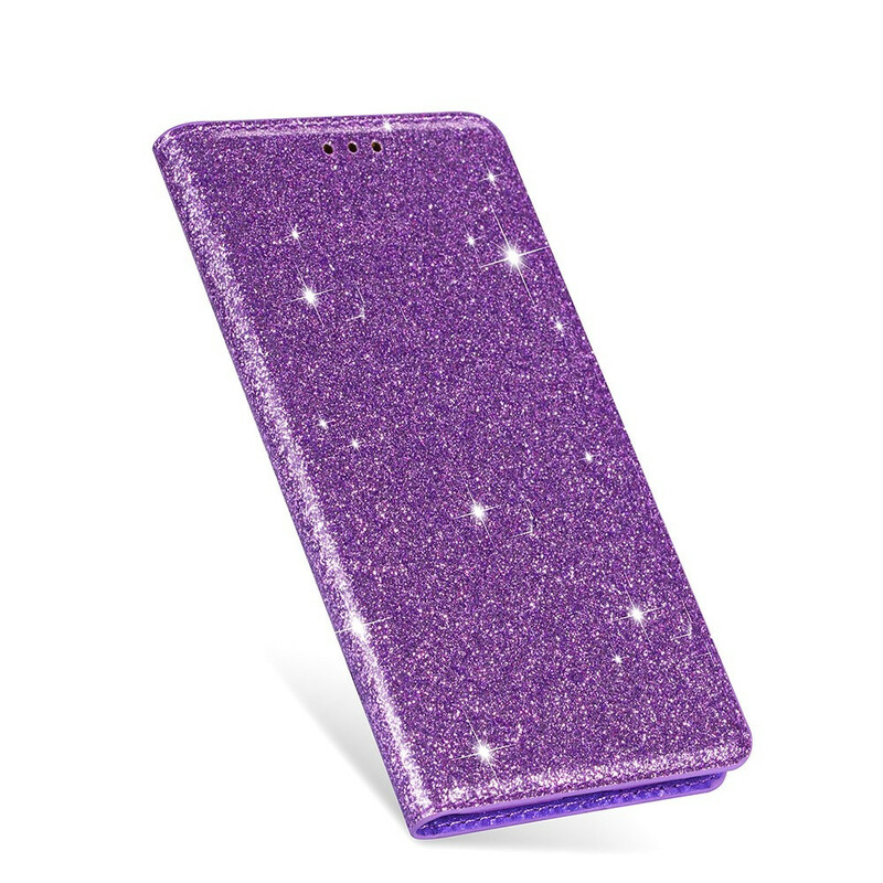 Flip Cover Samsung Galaxy A41 Style Paillettes
