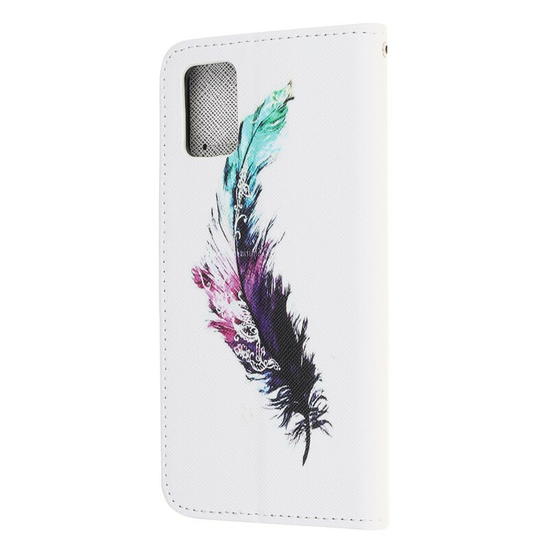 Samsung Galaxy A41 Feather Strap Case