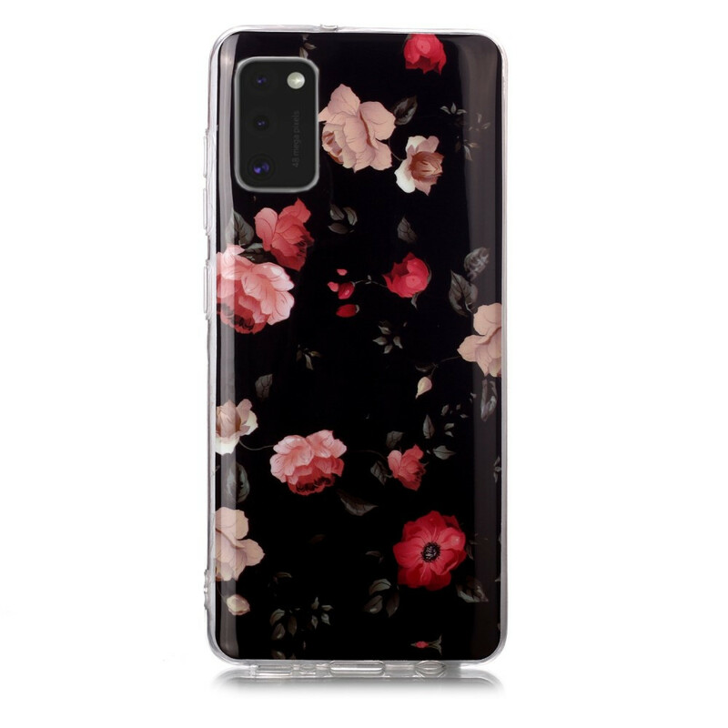 Case Samsung Galaxy A41 Series Floralies Fluorescent
