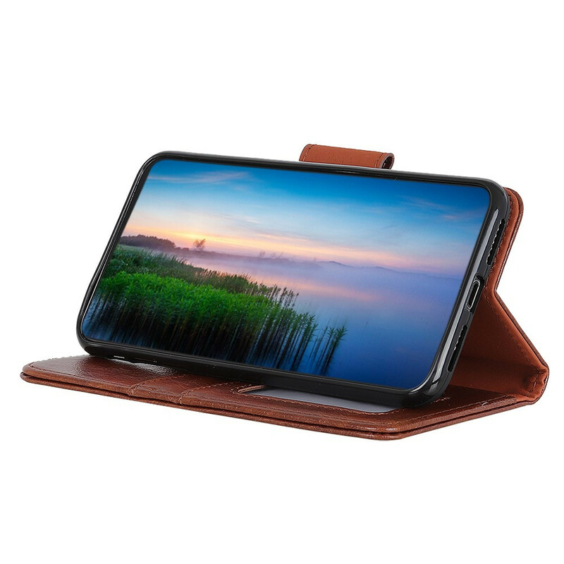 Cover Samsung Galaxy A41 Cuir Nappa Fendu