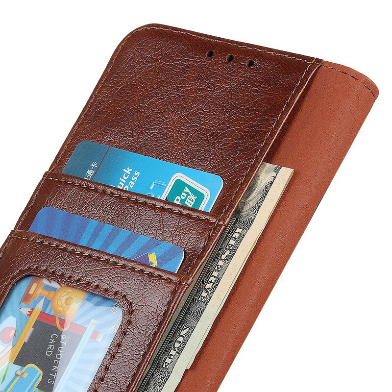 Cover Samsung Galaxy A41 Cuir Nappa Fendu
