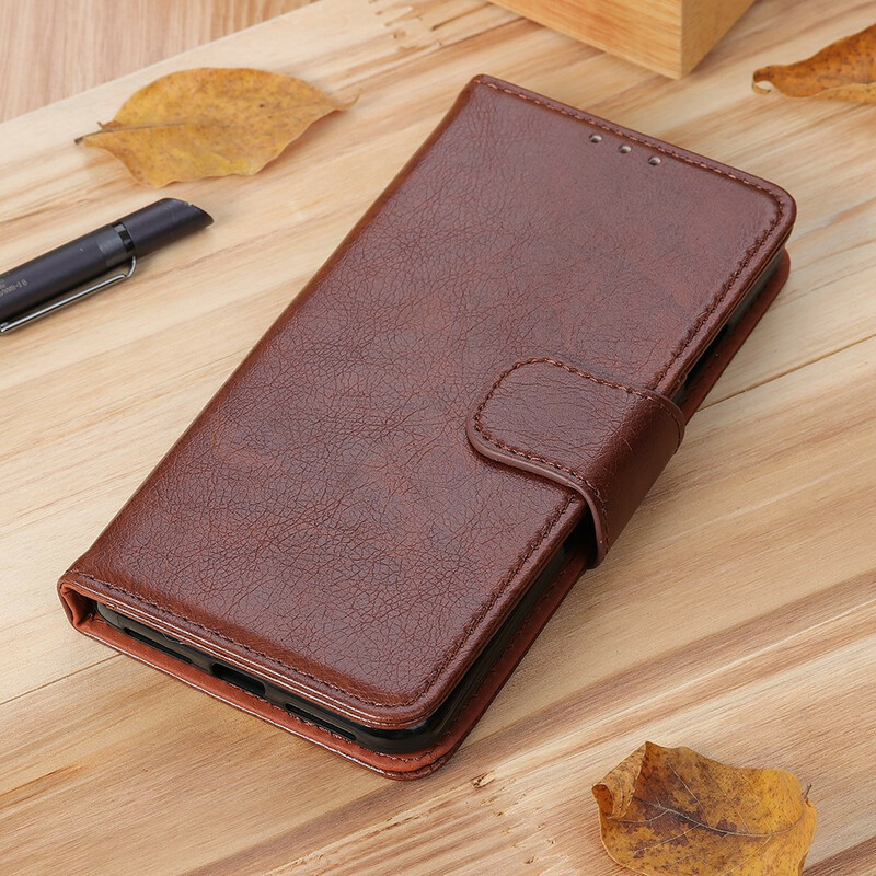 Cover Samsung Galaxy A41 Cuir Nappa Fendu