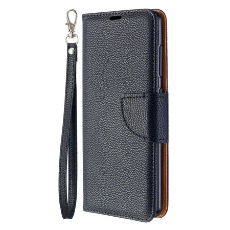 Case Samsung Galaxy A41 Lychee Oblique Flap