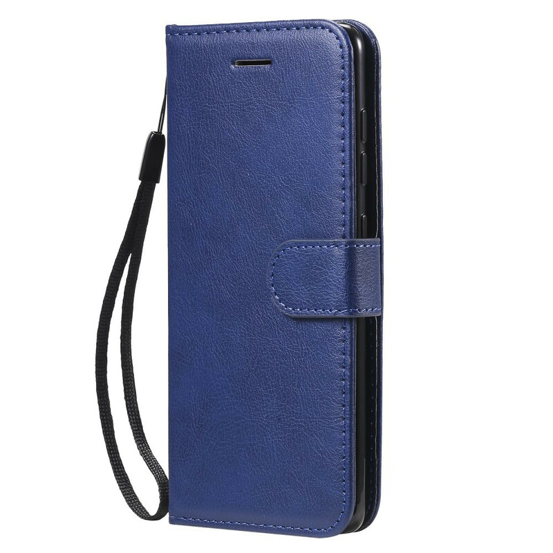 Samsung Galaxy A41 Leather Effect Case with Strap