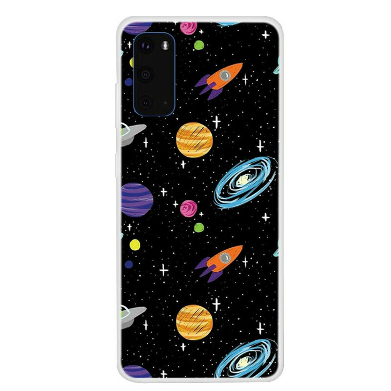 Case Samsung Galaxy S20 Planet Galaxy