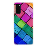Case Samsung Galaxy S20 Colored Cubes