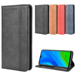 Flip Cover Huawei P Smart 2020 Leather Effect Vintage Stylish