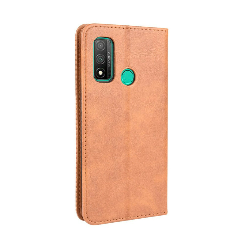 Flip Cover Huawei P Smart 2020 Leather Effect Vintage Stylish