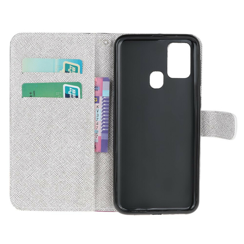 Huawei P Smart 2020 Feather Strap Case