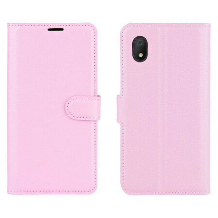 Case Alcatel 1B Leather Effect Classic Lychee