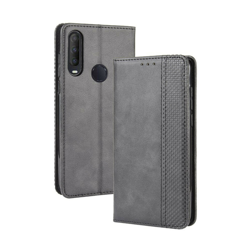 Flip Cover Alcatel 1S / 3L Leather Effect Vintage Styled