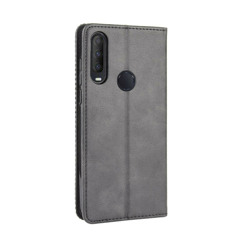 Flip Cover Alcatel 1S / 3L Leather Effect Vintage Styled