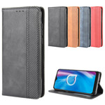 Flip Cover Alcatel 1S / 3L Leather Effect Vintage Styled