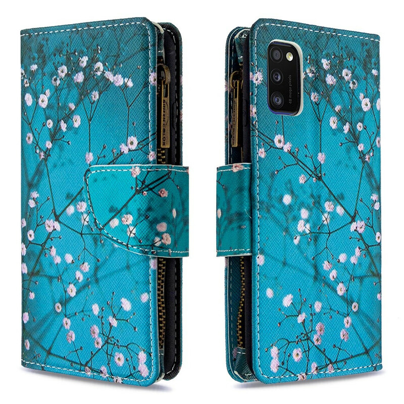 Case Samsung Galaxy A41 Zipped Pocket Tree