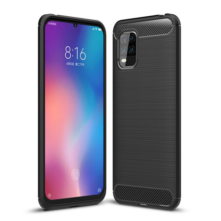 Xiaomi Mi 10 Lite Brushed Carbon Fiber Case