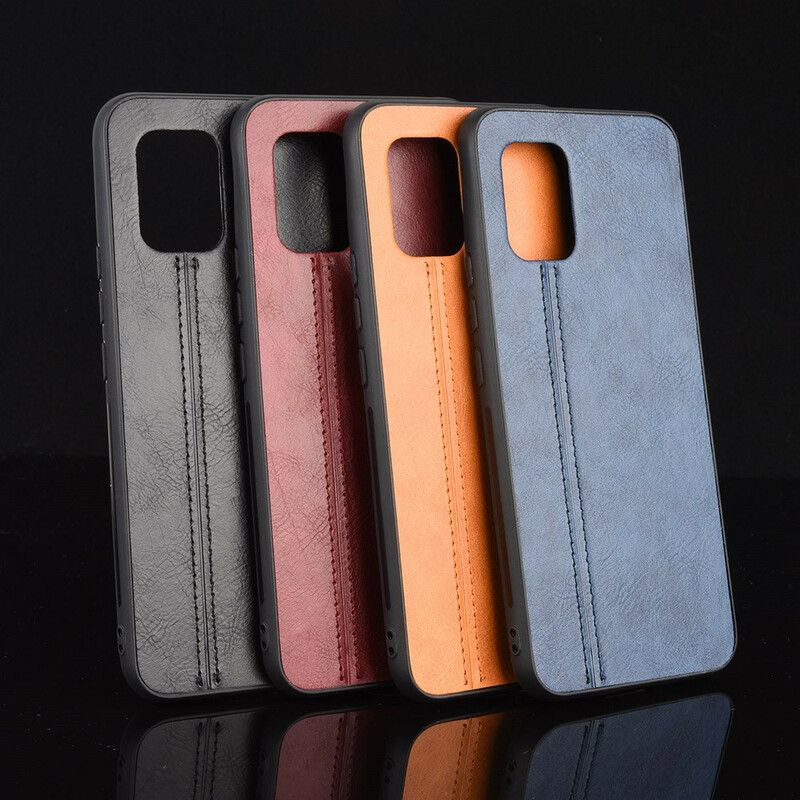 Xiaomi Mi 10 Lite Case Leather Effect Couture