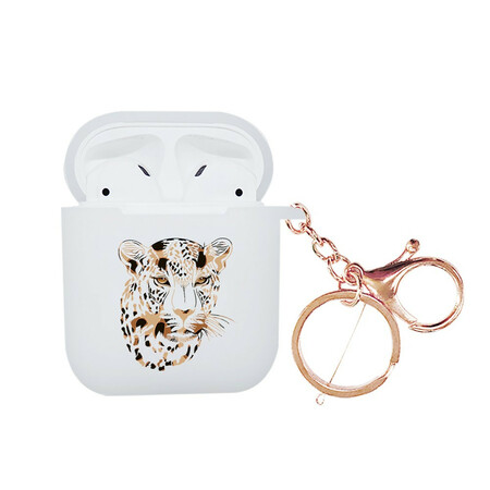 AirPods Leopard Series NXE Case with Carabiner
