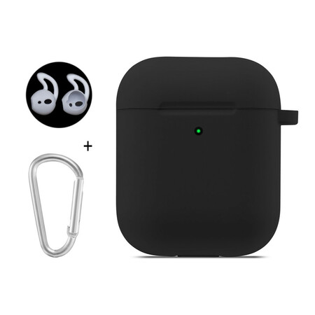 AirPods case with earphone cover and carabiner HAT PRINCE