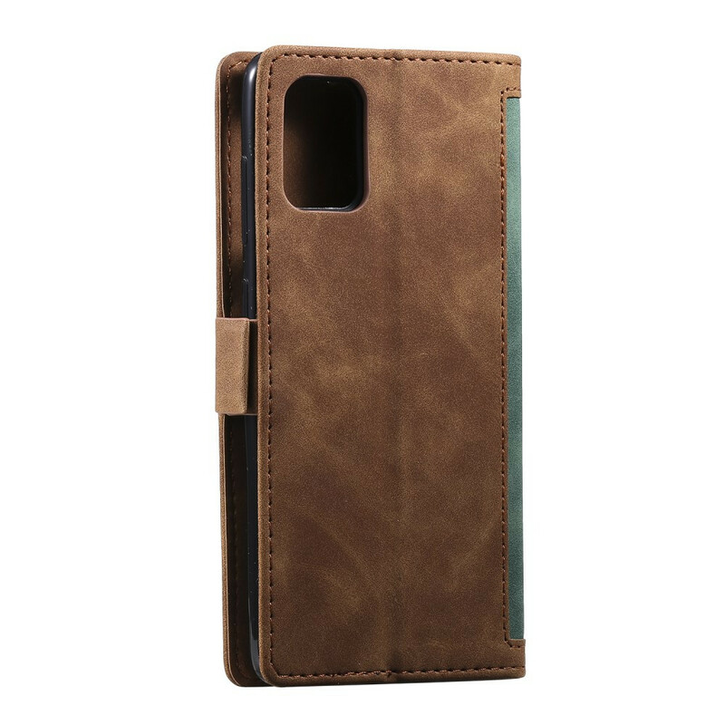 Case Samsung Galaxy A51 Two-tone Leatherette Reinforced Contours