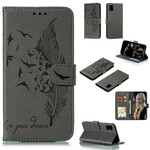 Cover Samsung Galaxy A51 Simili Cuir Live Your Dream