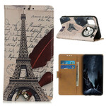 Case Samsung Galaxy A21s Eiffel Tower From The Poet