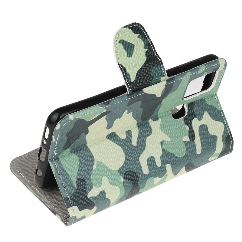 Cover Samsung Galaxy A21s Camouflage Militaire